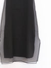 SWAYING 25 Spring and Summer Two-piece Suspender Long Dress SW-SW25SS2L07C2-HEI Black SW25SS2L07C